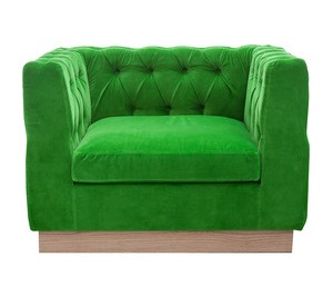 Green topaz chair