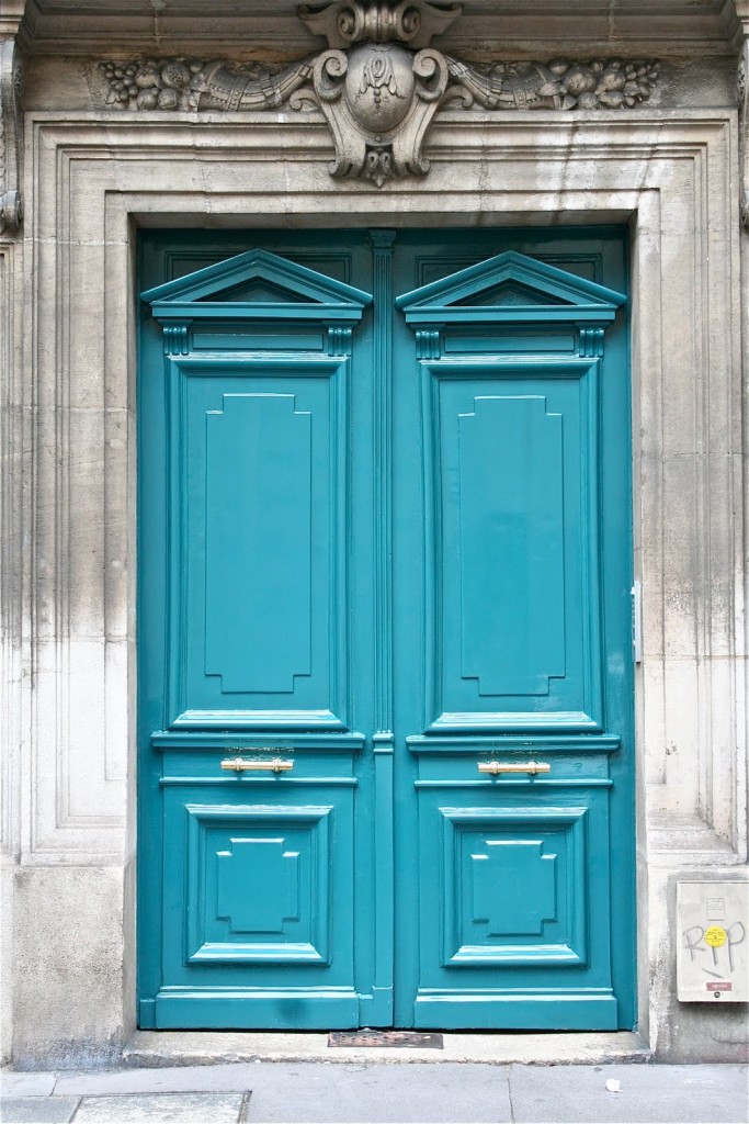 door-blue