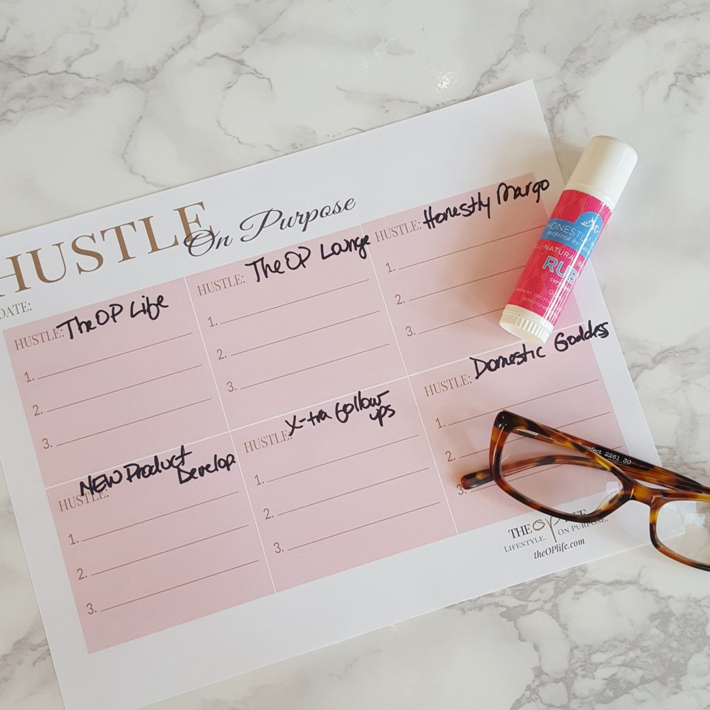 Hustle On Purpose Lifestyle Notepads