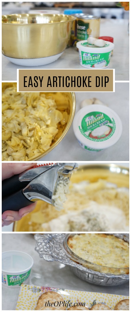 Cooking with Hiland Dairy Artichoke Dip