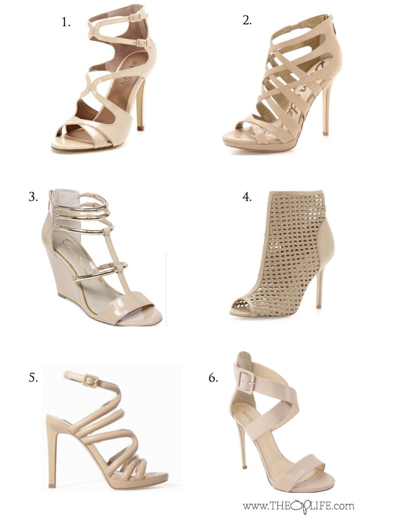 Nude Sandal Roundup - The OP Life
