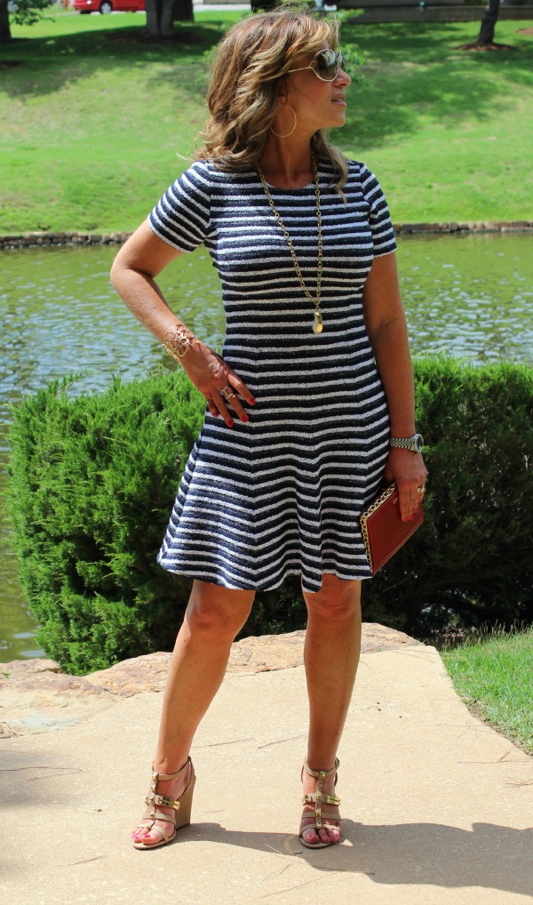 Striped Theory Dress CK 3 The OP Life