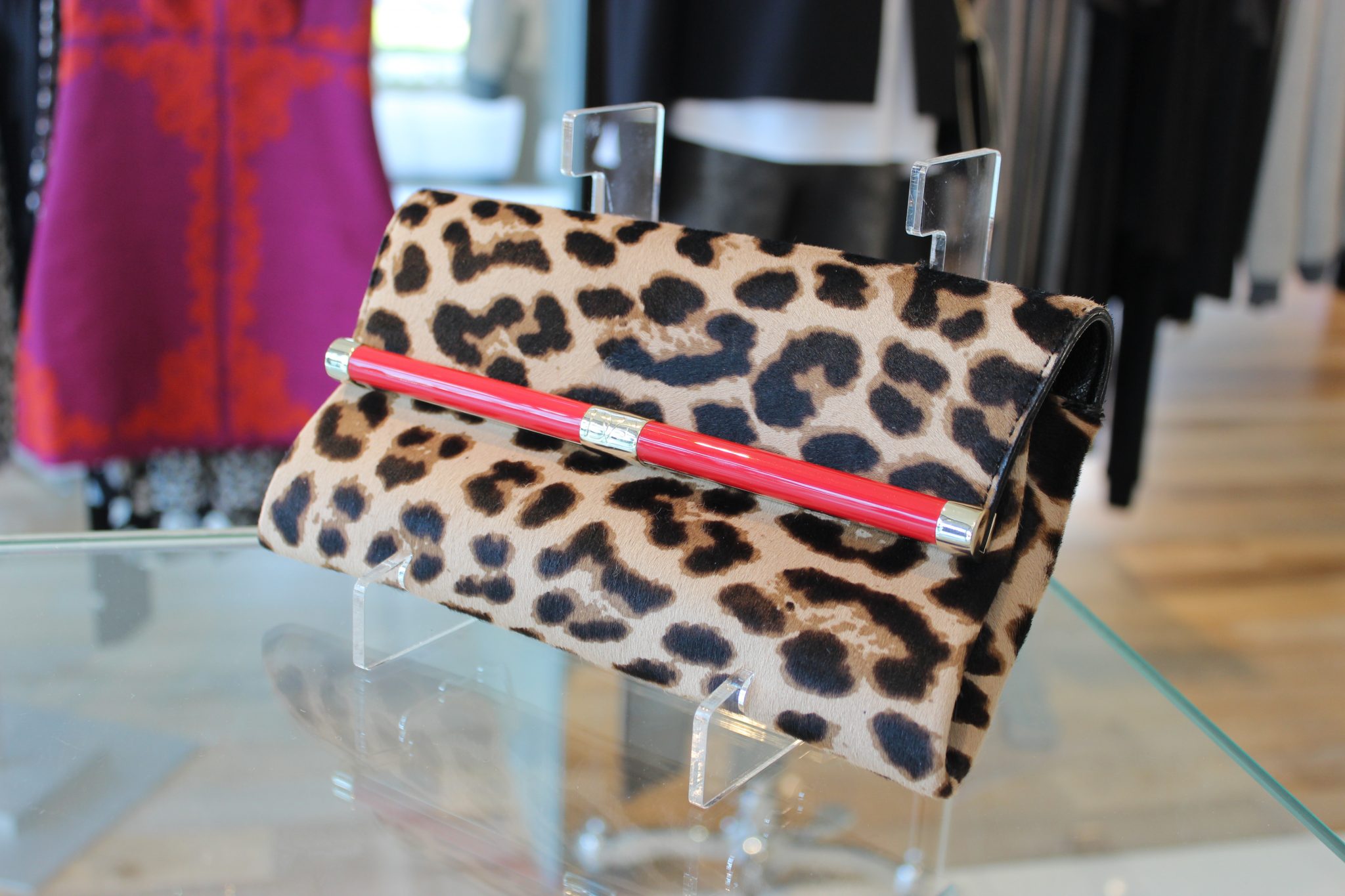 DVF Clutch CK and Company The OP Life