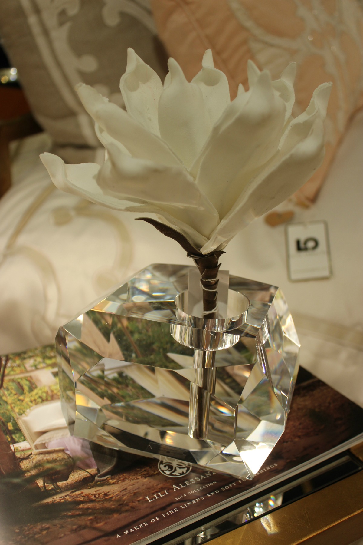 Crystal Bud Vase Luxe Objects The OP Life