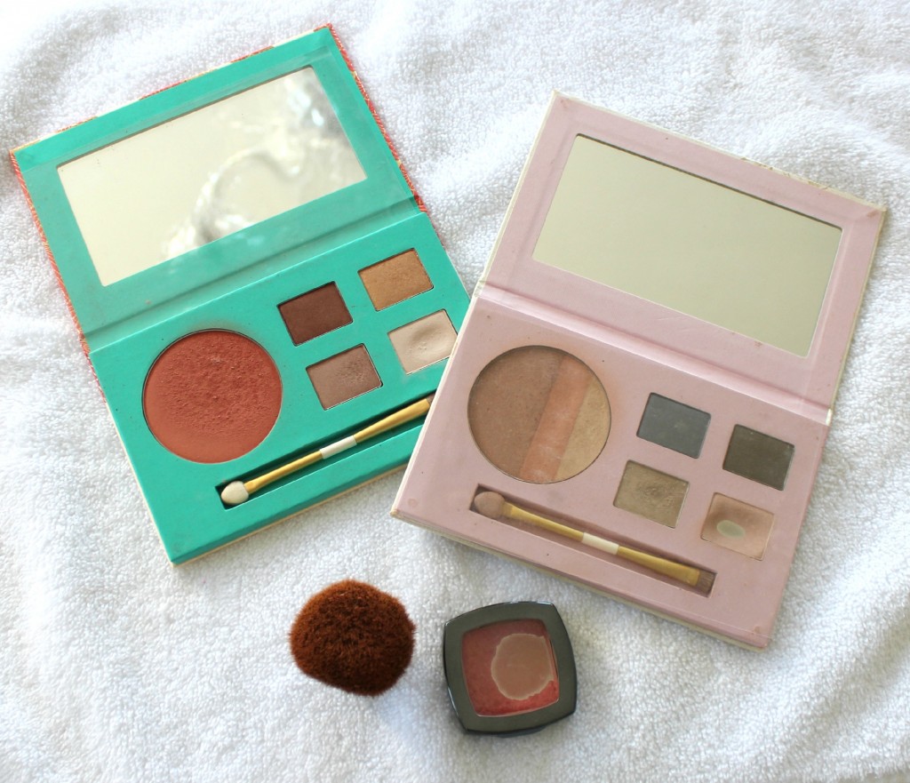 My Arbonne Palettes and blush The OP Life