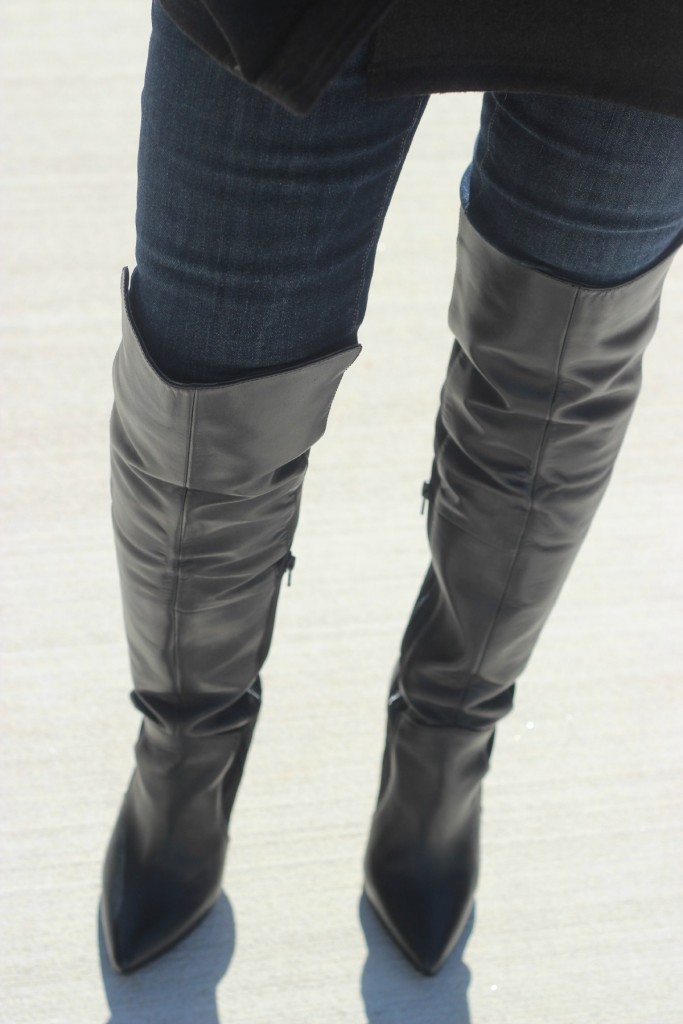 Over the knee boots with cape The OP Life 7