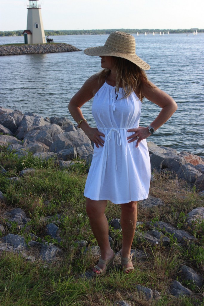 Target Hat White Dress Island Dressing 7