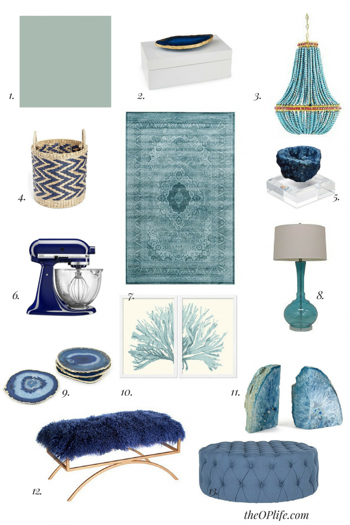 Decorating with Blue and White
