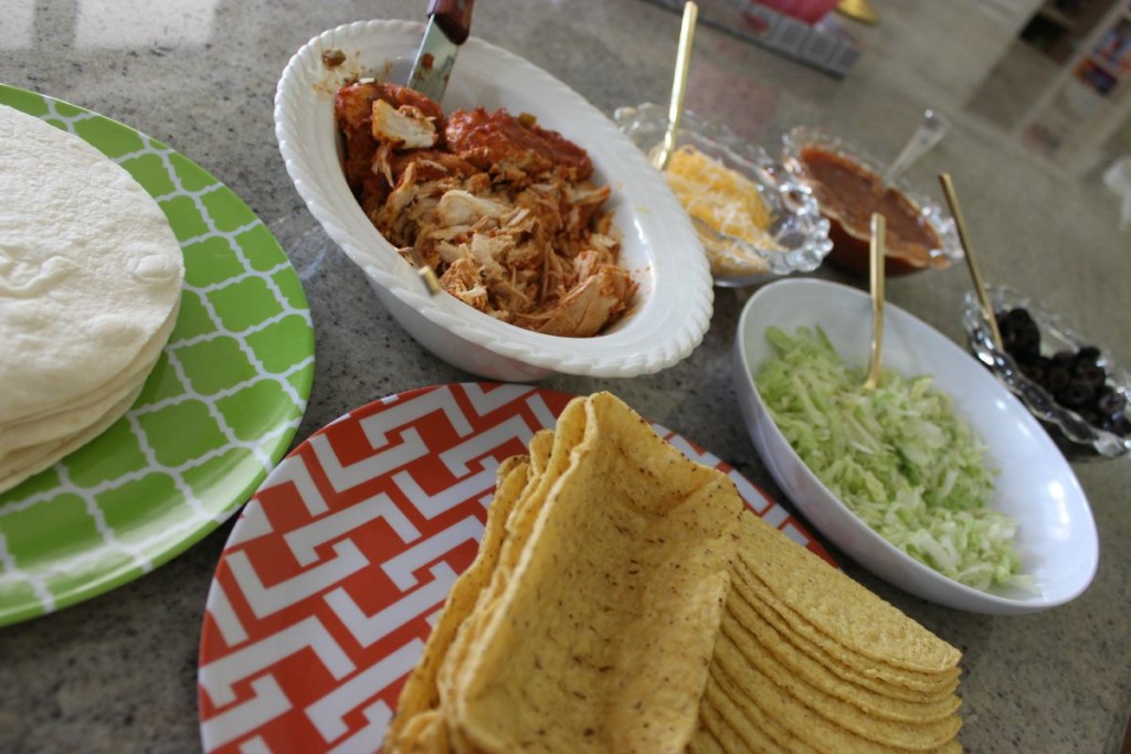 Easy Crockpot Chicken Tacos:  Taco Tuesday The OP Life 11