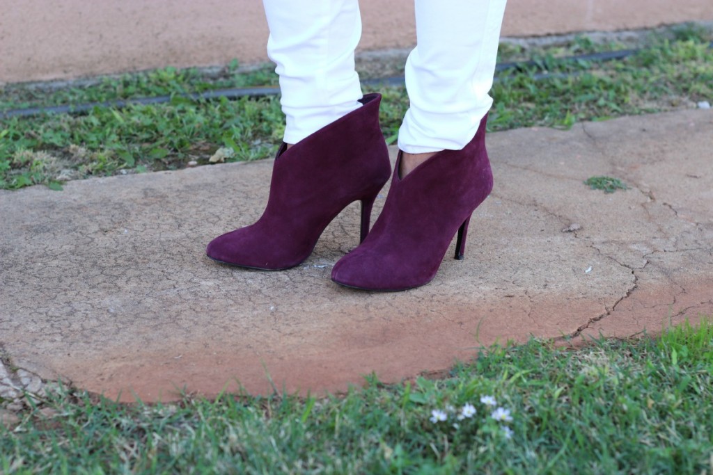 Winter Whites Vince Camuto Merlot Booties The OP Life