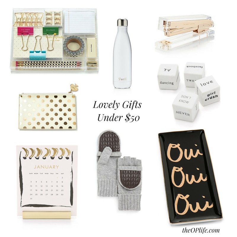 The OP Life Simple Holiday Gift Guide - Gifts Under $50