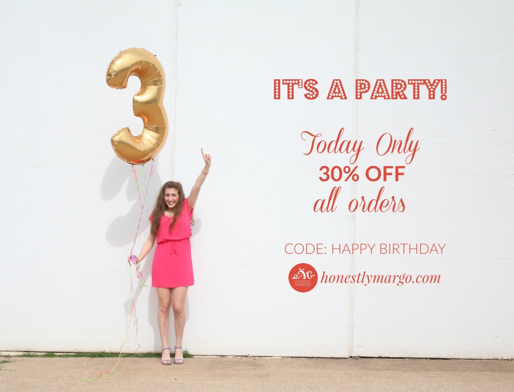 It's A Party Coupon Code Honestly Margo Newsletter