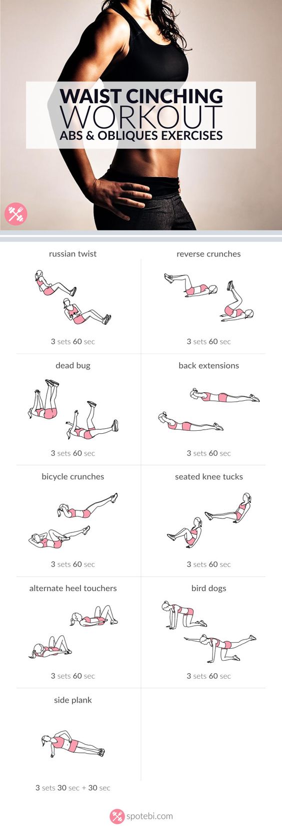 Ab Workout At Home TheOPLife.com