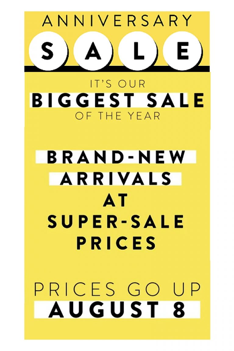 Nordstrom Anniversary Sale: #NSALE - The OP Life