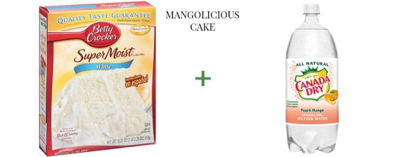 2 ingredient cake The OP Life Mangolicious Cake
