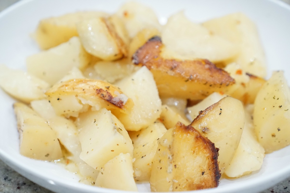 Eat This: 3 Ingredient Crockpot Potatoes - The OP Life