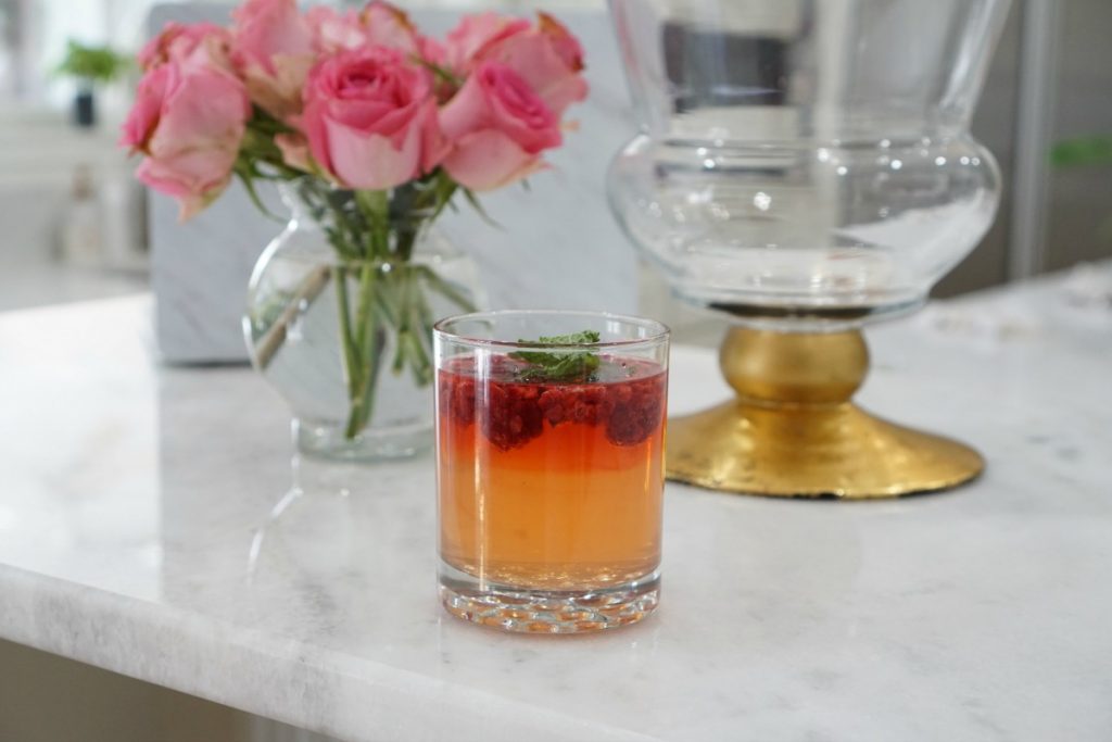 Fuzzy Friday: Lemon Berry Fizz - Mother's Day Cocktail TheOPLife